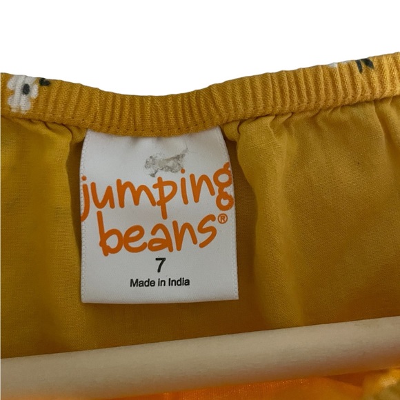 Girls Flowered Dress - Size 7 - Picture 4 of 5